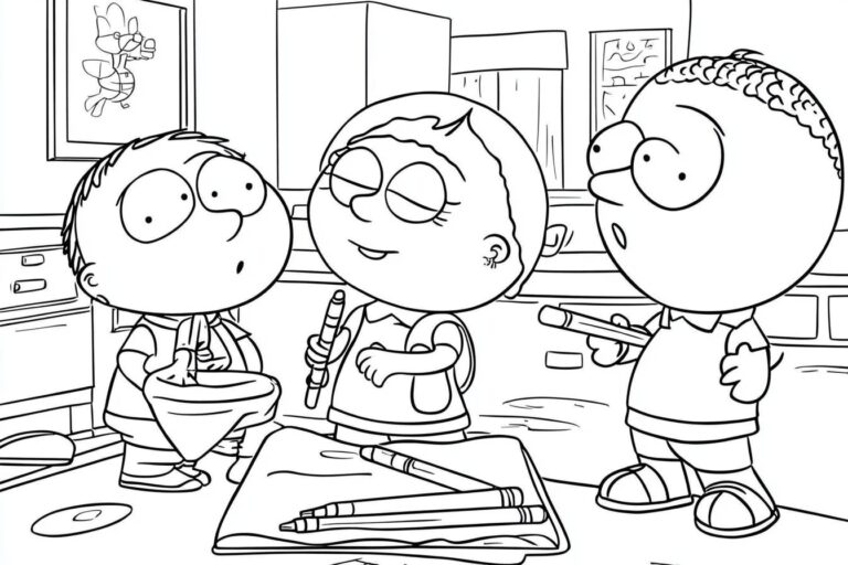 Family Guy Coloring Pages : Color Your Way Through Quahog