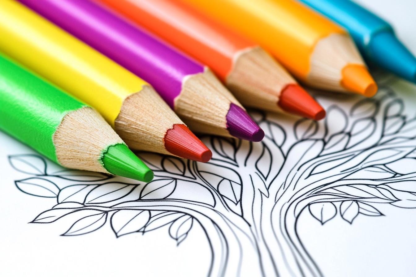 Family Tree Coloring Pages Free Printable PDF Family Tree Coloring Pages