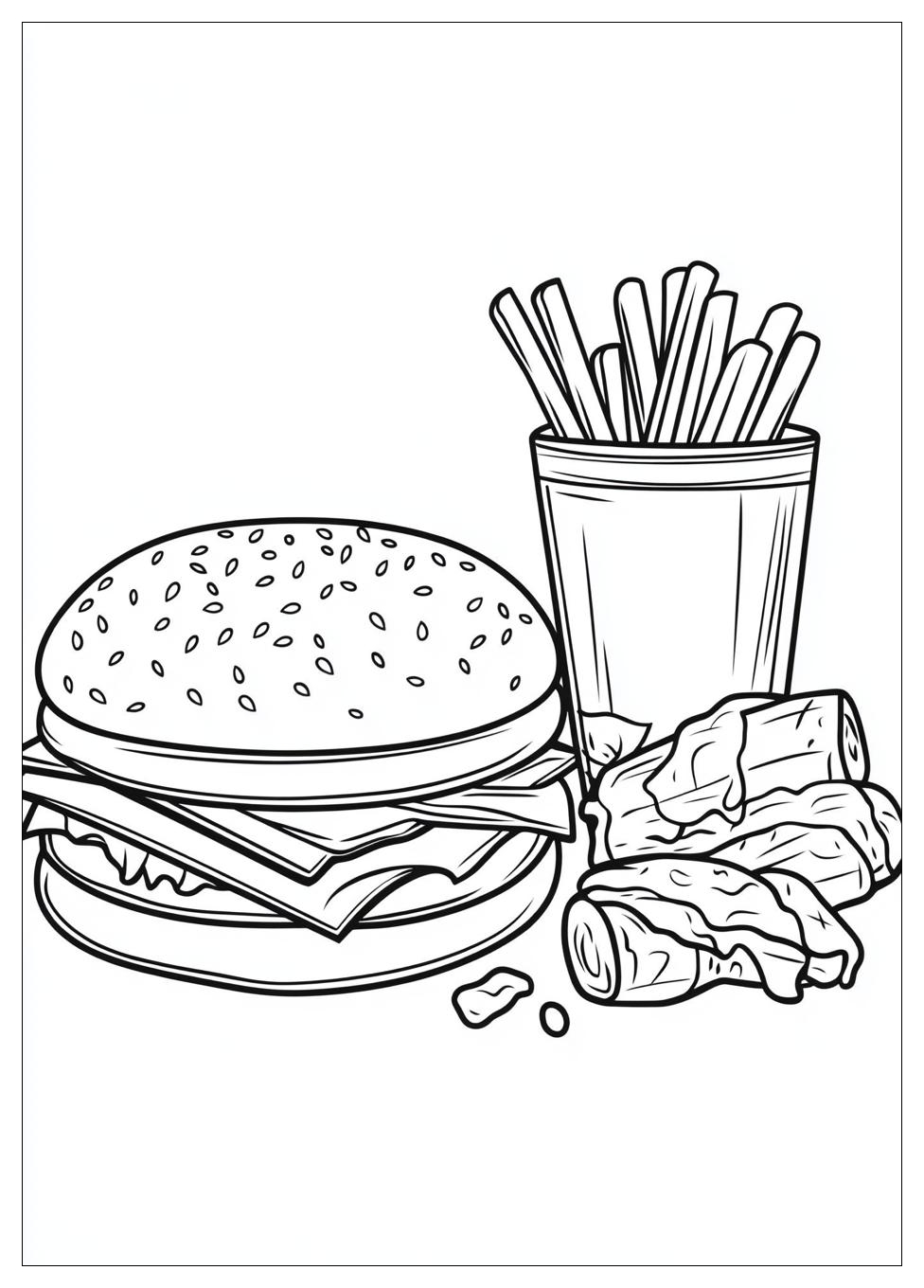 fast_food_coloring_pages_1