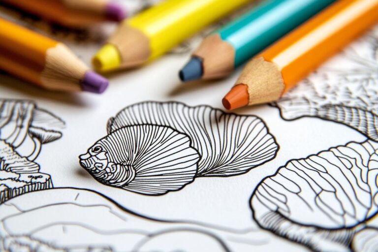 Fossil Coloring Pages : Bring Prehistoric Life to Life with Color