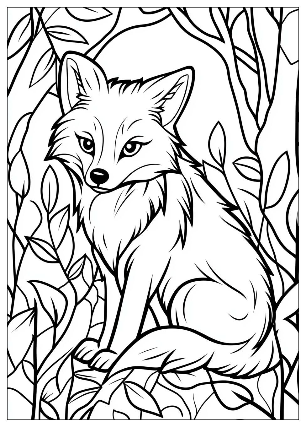 fox_coloring_pages_2