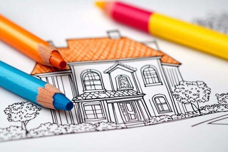 Gabbys Dollhouse Coloring Pages : Fun & Creative Printable Sheets