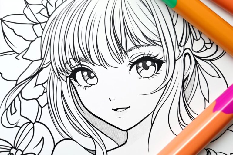 Gacha Life Coloring Pages : Unleash Your Creativity with Printable Gacha Character Designs