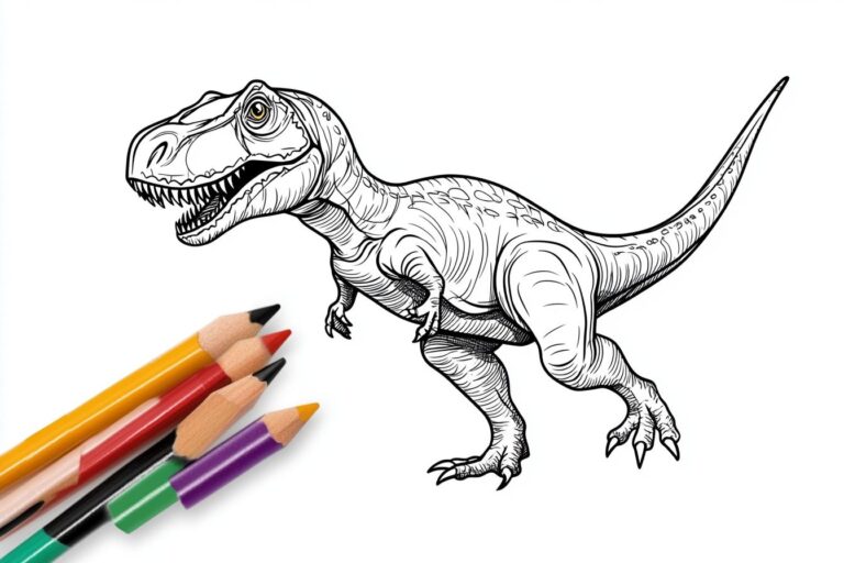 Gigantosaurus Coloring Pages : Fun Dinosaur Coloring Sheets for Kids
