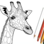 Giraffe Coloring Pages : Fun & Free Printable Templates
