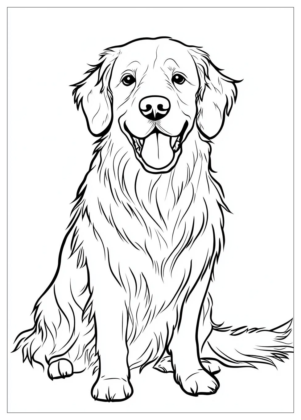 golden_retriever_coloring_page_13