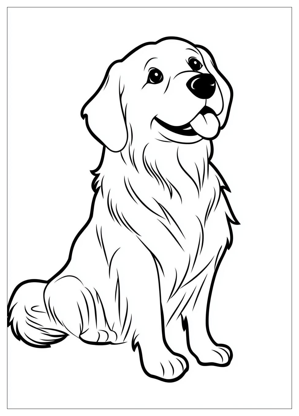 golden_retriever_coloring_page_16