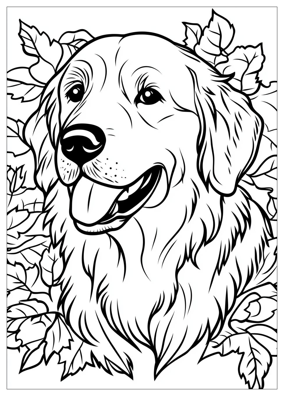 golden_retriever_coloring_page_18