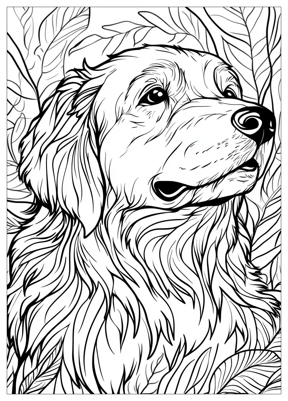 golden_retriever_coloring_page_19