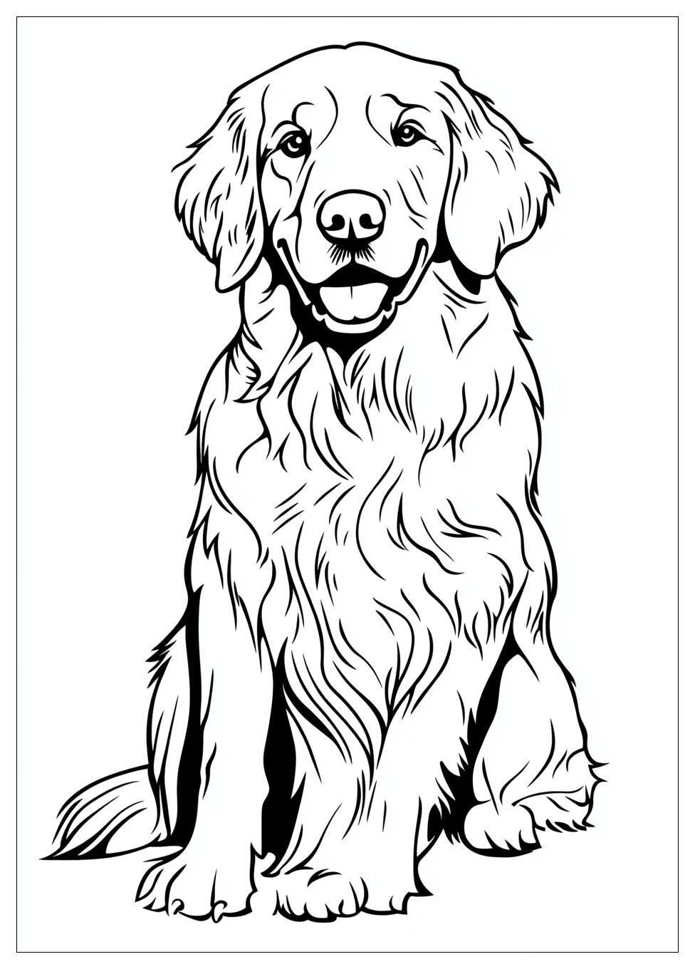 golden_retriever_coloring_page_2
