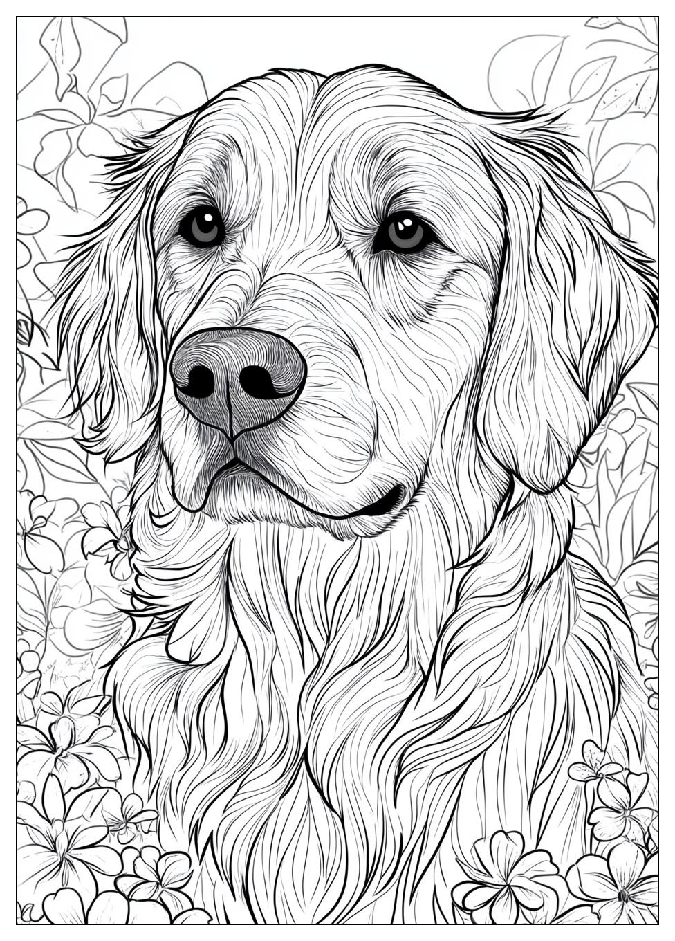 golden_retriever_coloring_page_22