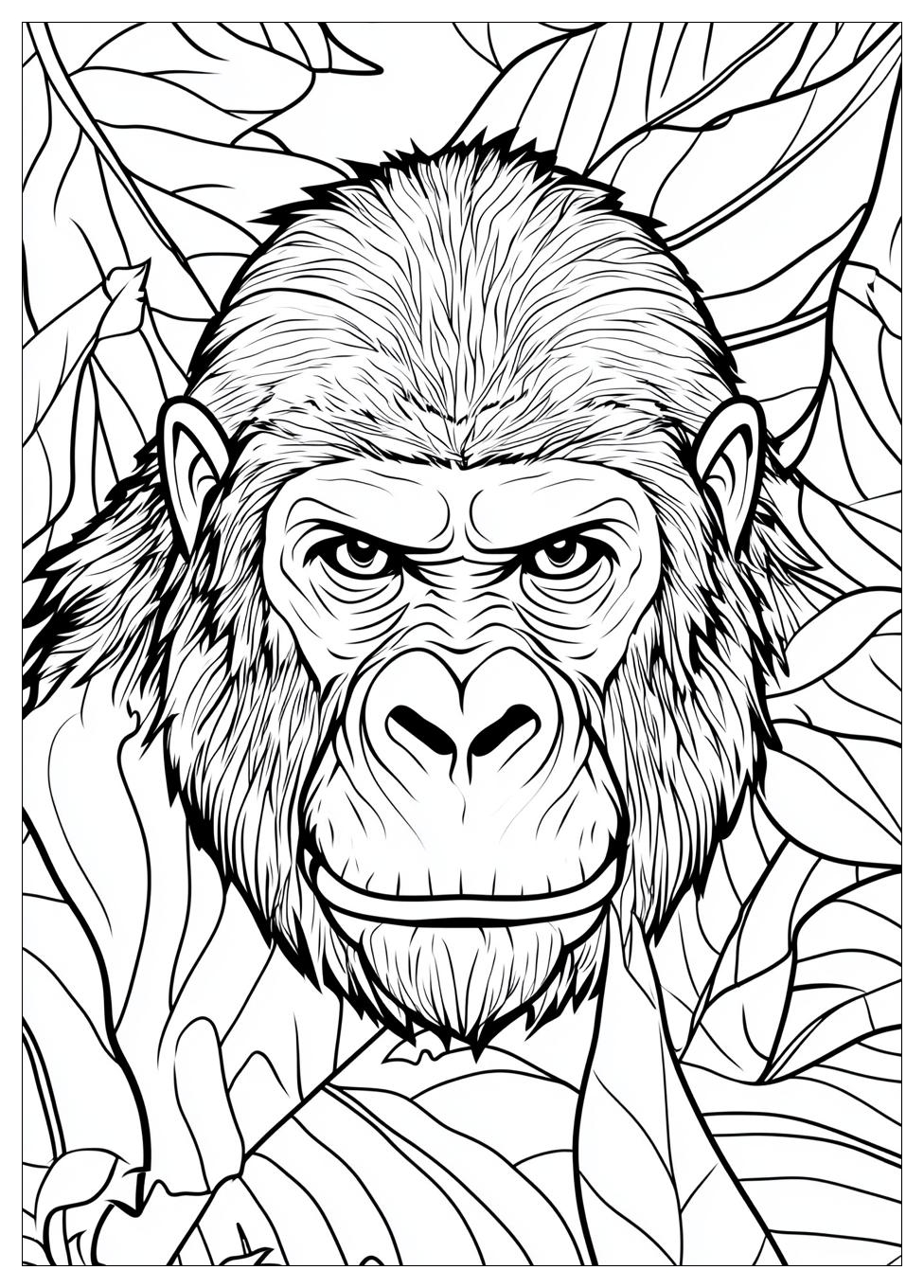 gorilla_coloring_pages_10