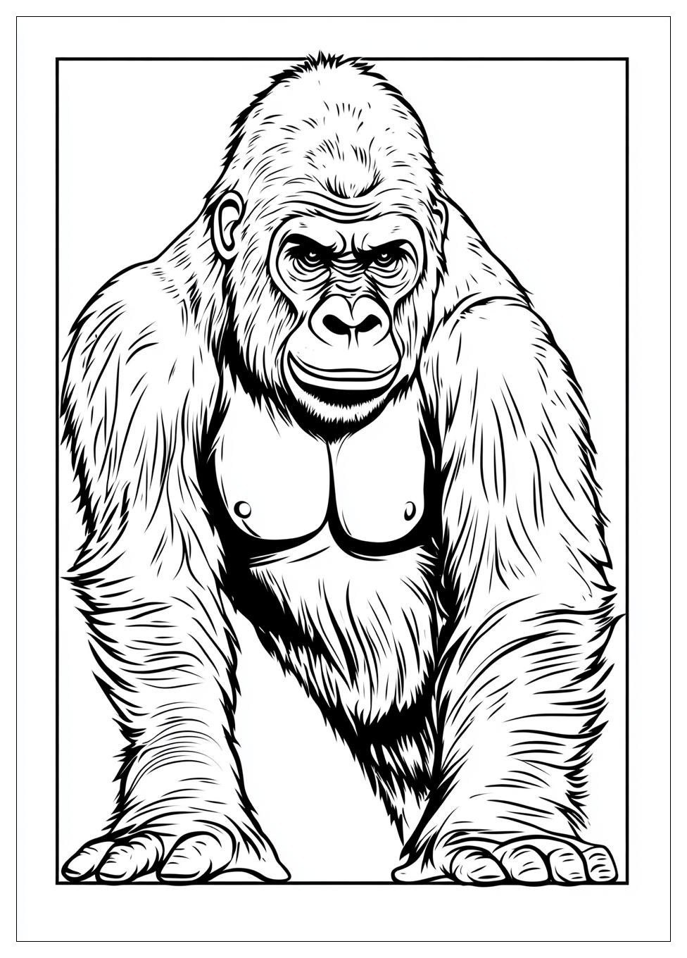 gorilla_coloring_pages_12