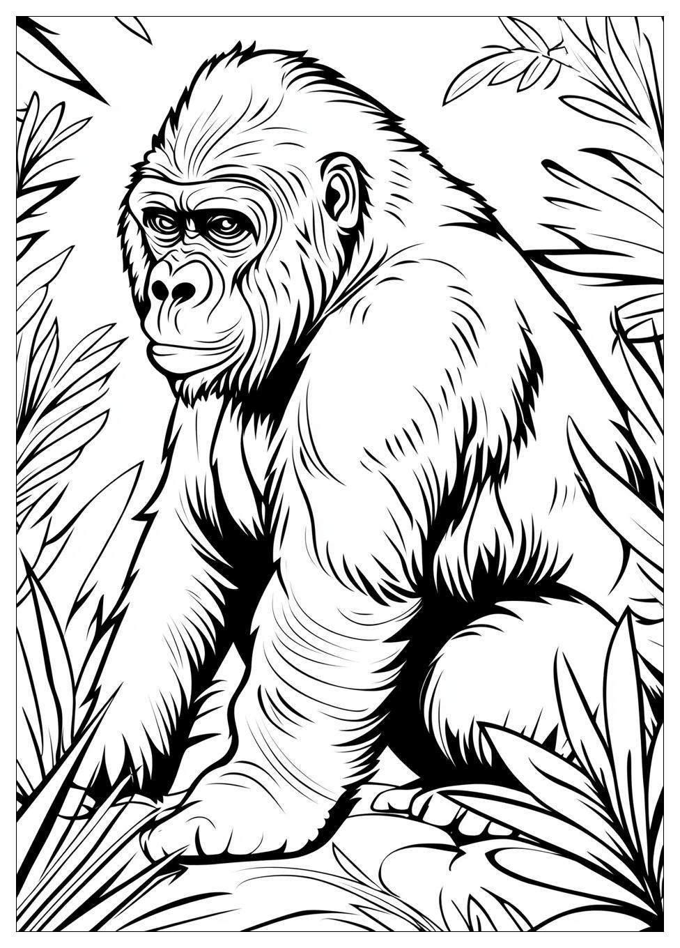 gorilla_coloring_pages_13