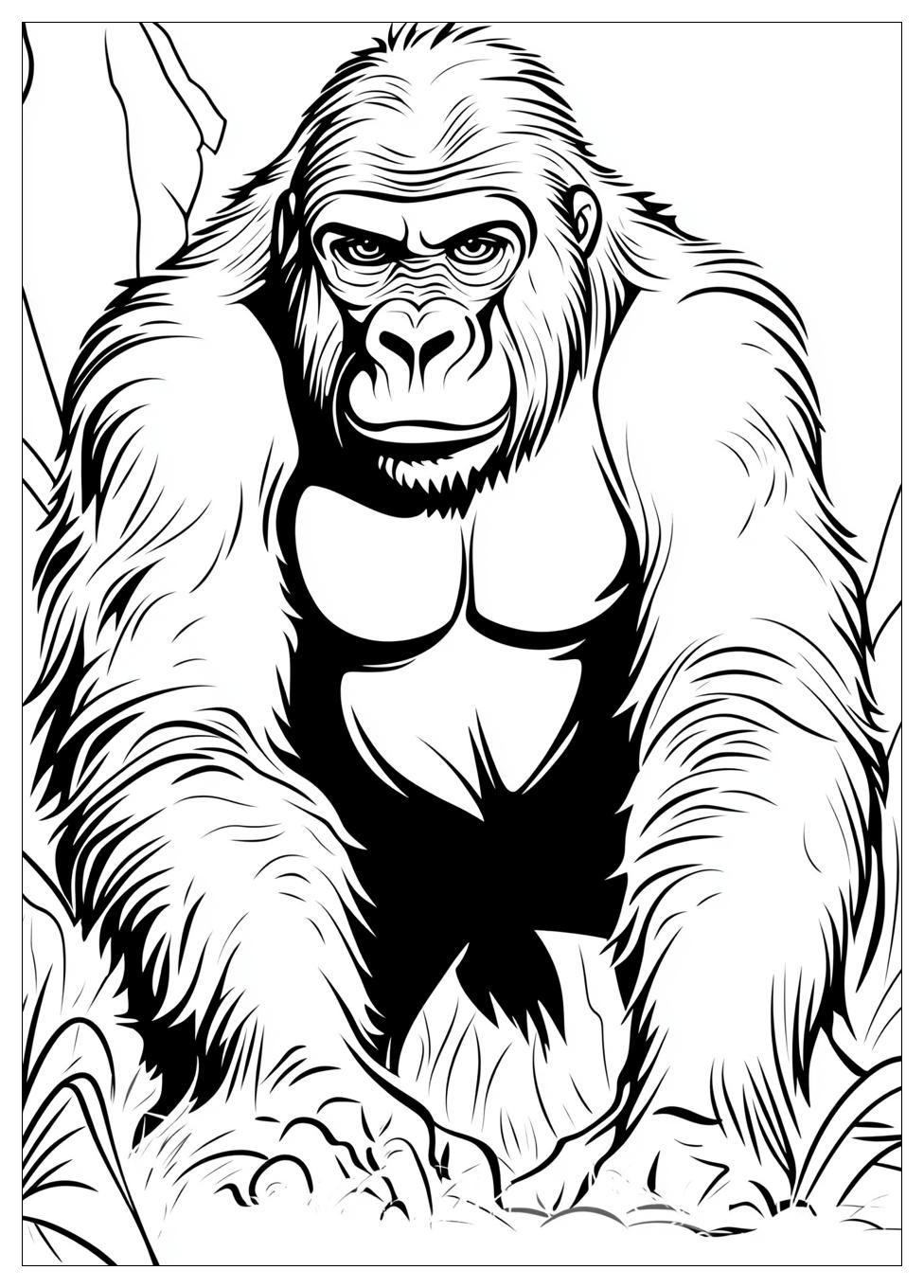 gorilla_coloring_pages_15