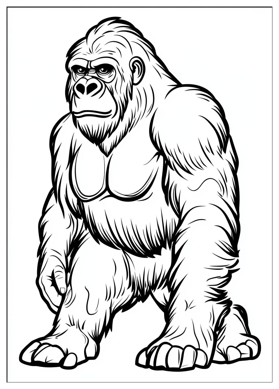 gorilla_coloring_pages_2