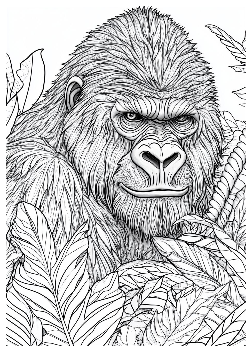 gorilla_coloring_pages_23