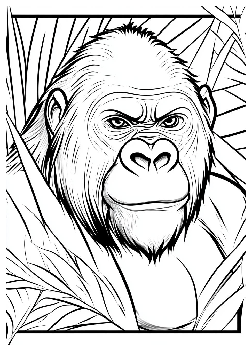 gorilla_coloring_pages_7