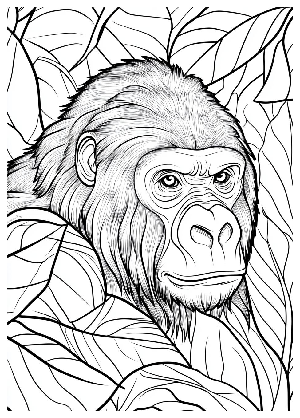 gorilla_coloring_pages_9