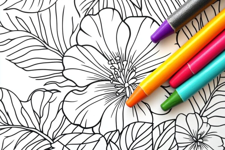 Hawaii Coloring Pages : Explore Tropical Beauty, Culture, and Nature