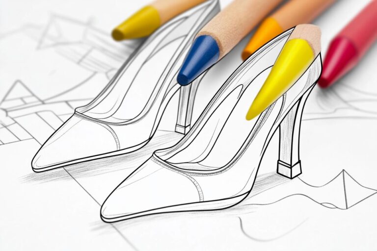 High Heels Coloring Pages : Color Your Way to Fashionable Fun