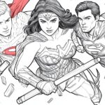 Justice League Coloring Pages : Unleash Superhero Fun for Kids