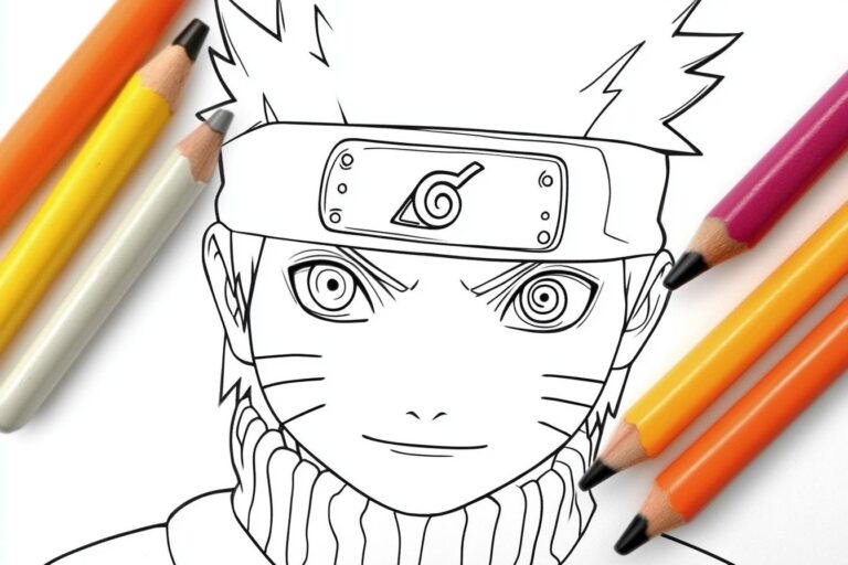 Kakashi Coloring Pages : Unleash Your Inner Artist with Naruto’s Master