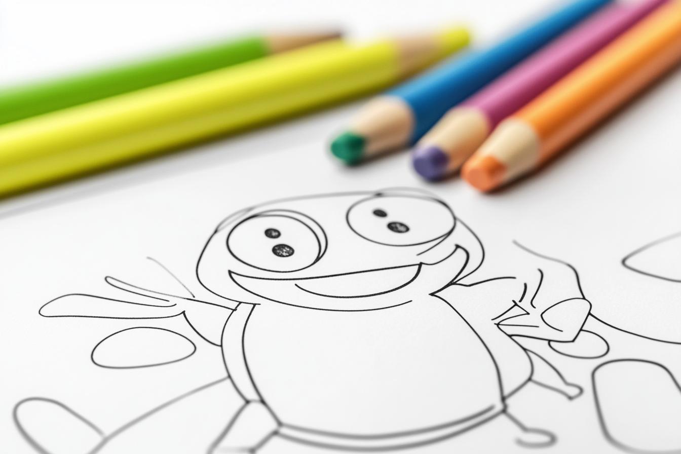 Keroppi Coloring Pages Free Printable PDF Keroppi Coloring Pages