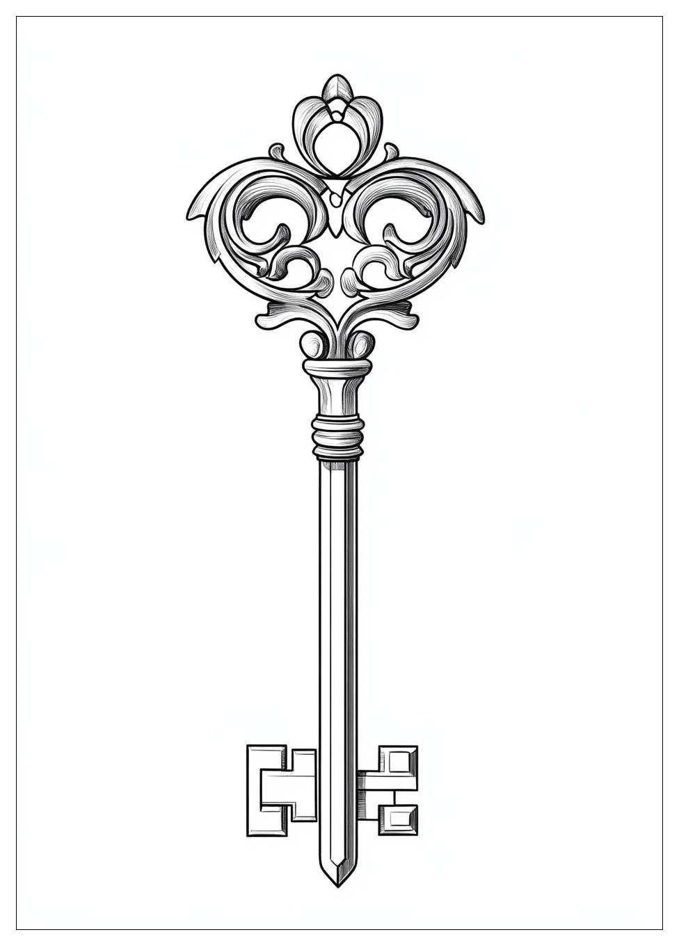 key_coloring_pages_2