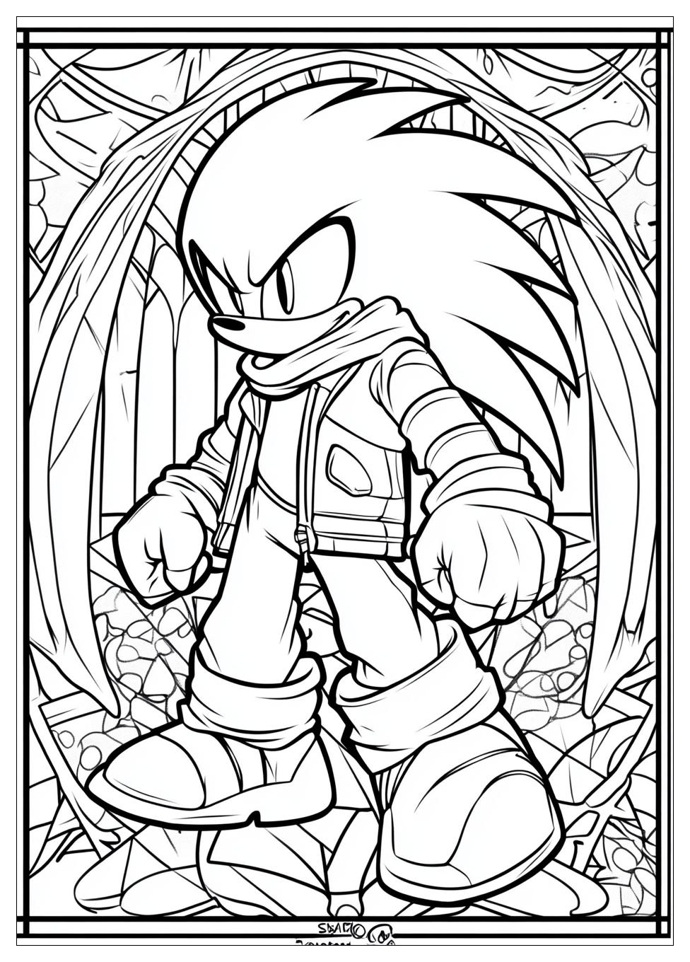 knuckles_coloring_pages_11
