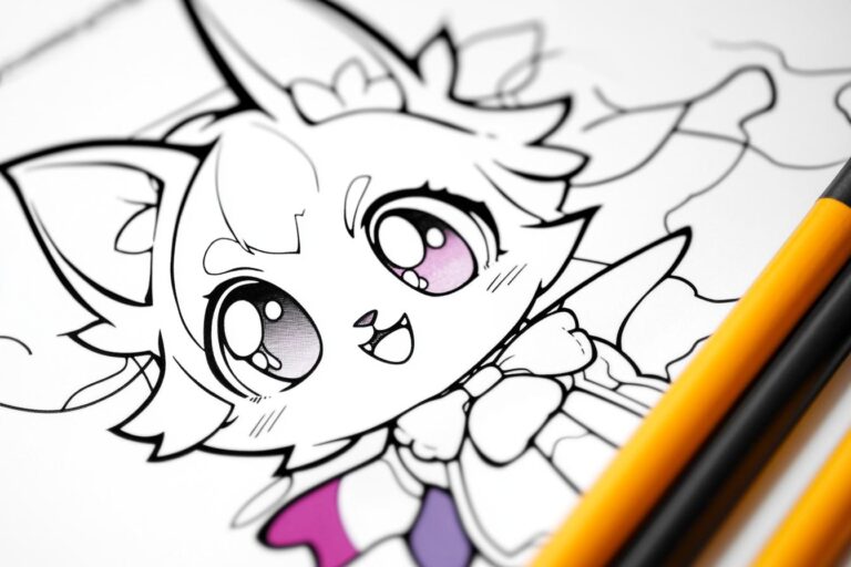 Kuromi Coloring Pages : Fun & Printable Designs for Kids