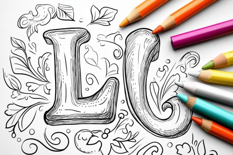 Letter “L” Coloring Pages : Fun Learning for Kids