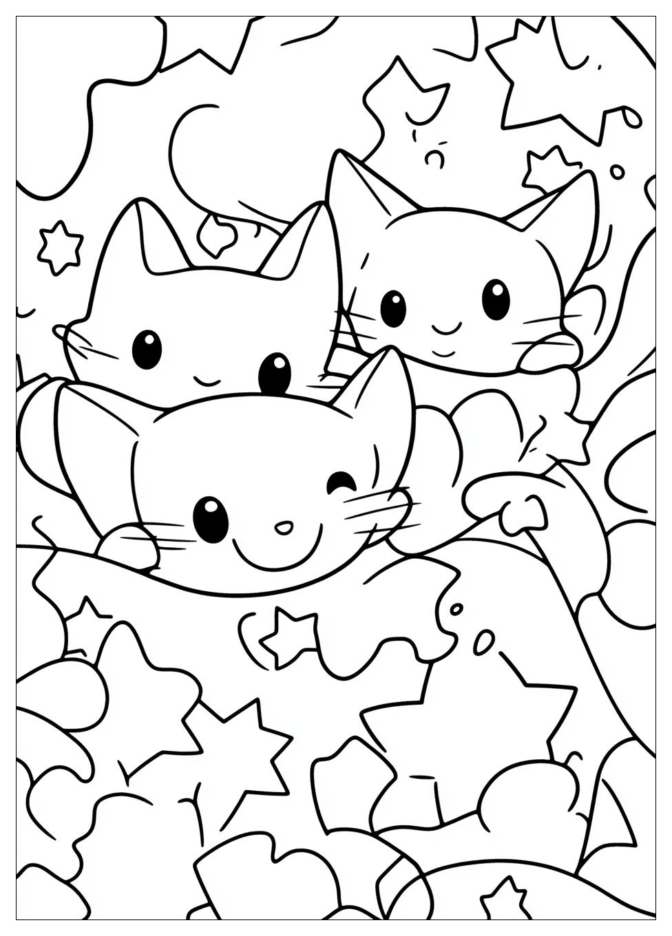 little_twin_stars_coloring_pages_11