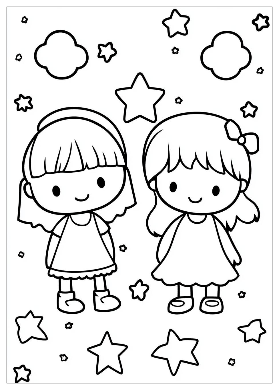 little_twin_stars_coloring_pages_7