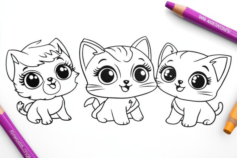 Littlest Pet Shop Coloring Pages : Coloring Fun for Kids and Creative Expression