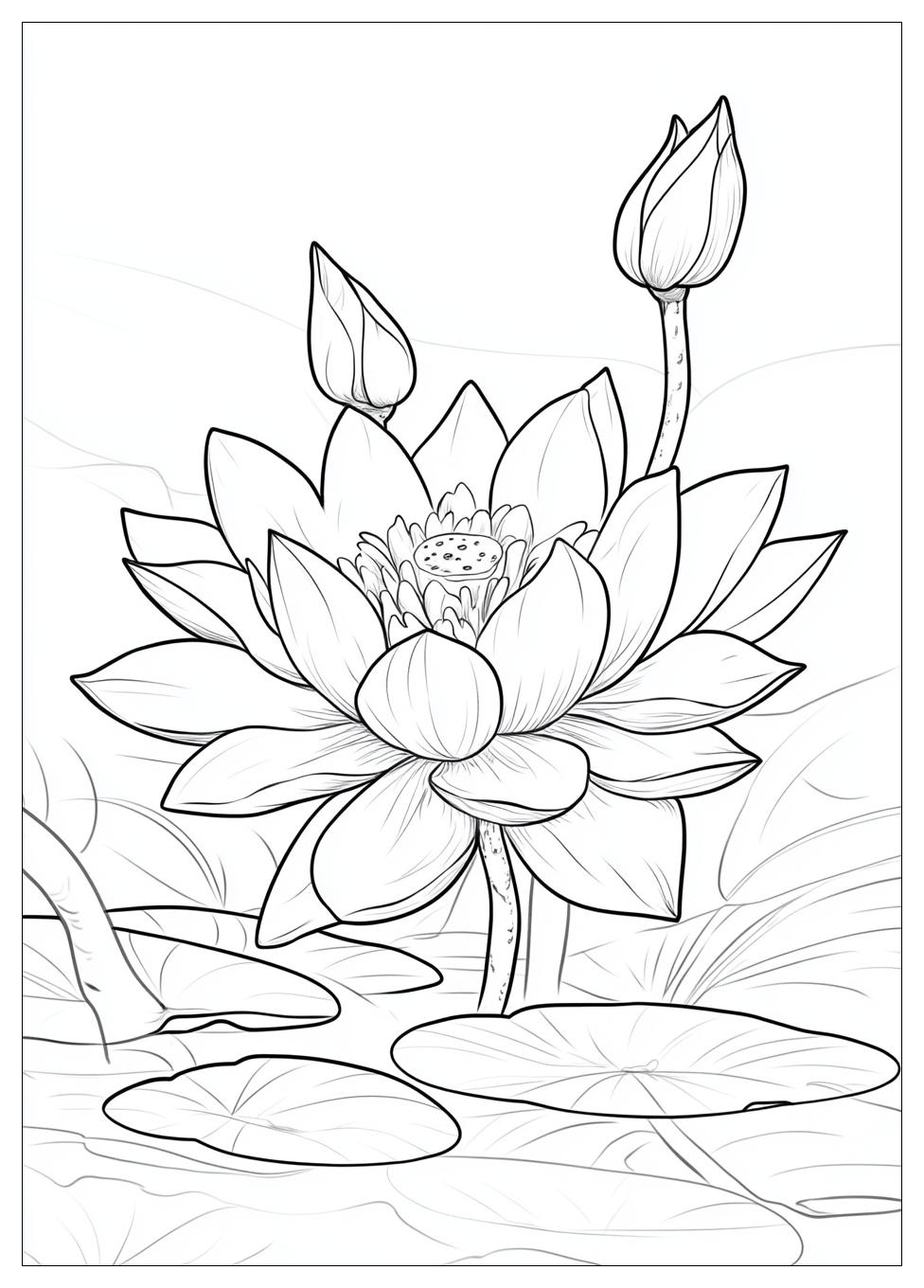 lotus_flower_coloring_pages_3