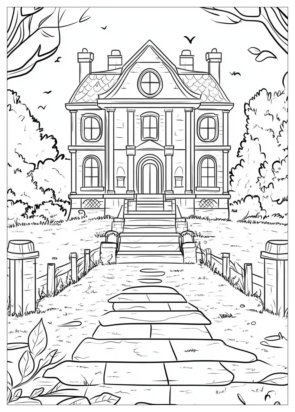 mansion_coloring_pages_3
