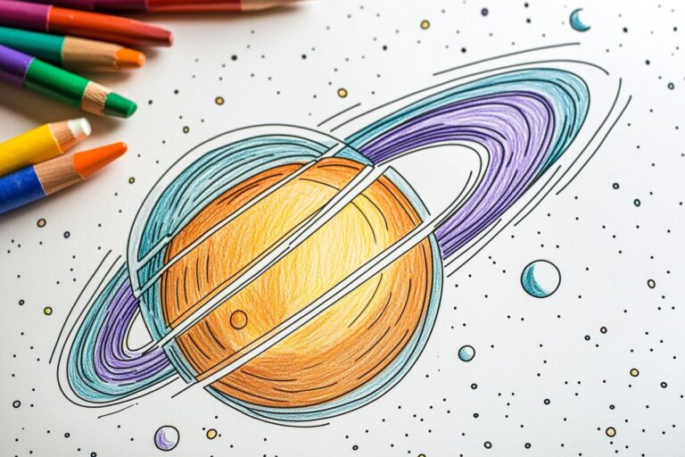 Mars Coloring Pages : Explore the Red Planet with Color
