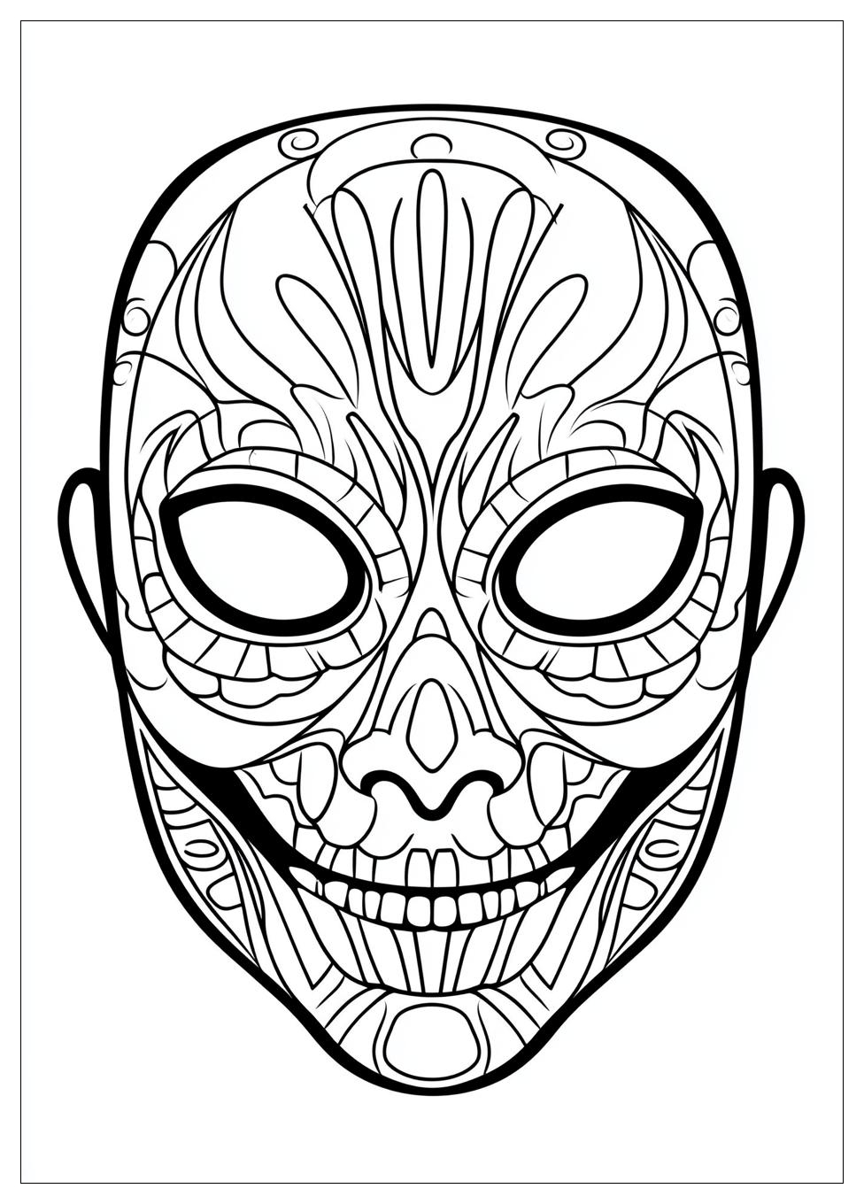 mask_coloring_pages_19