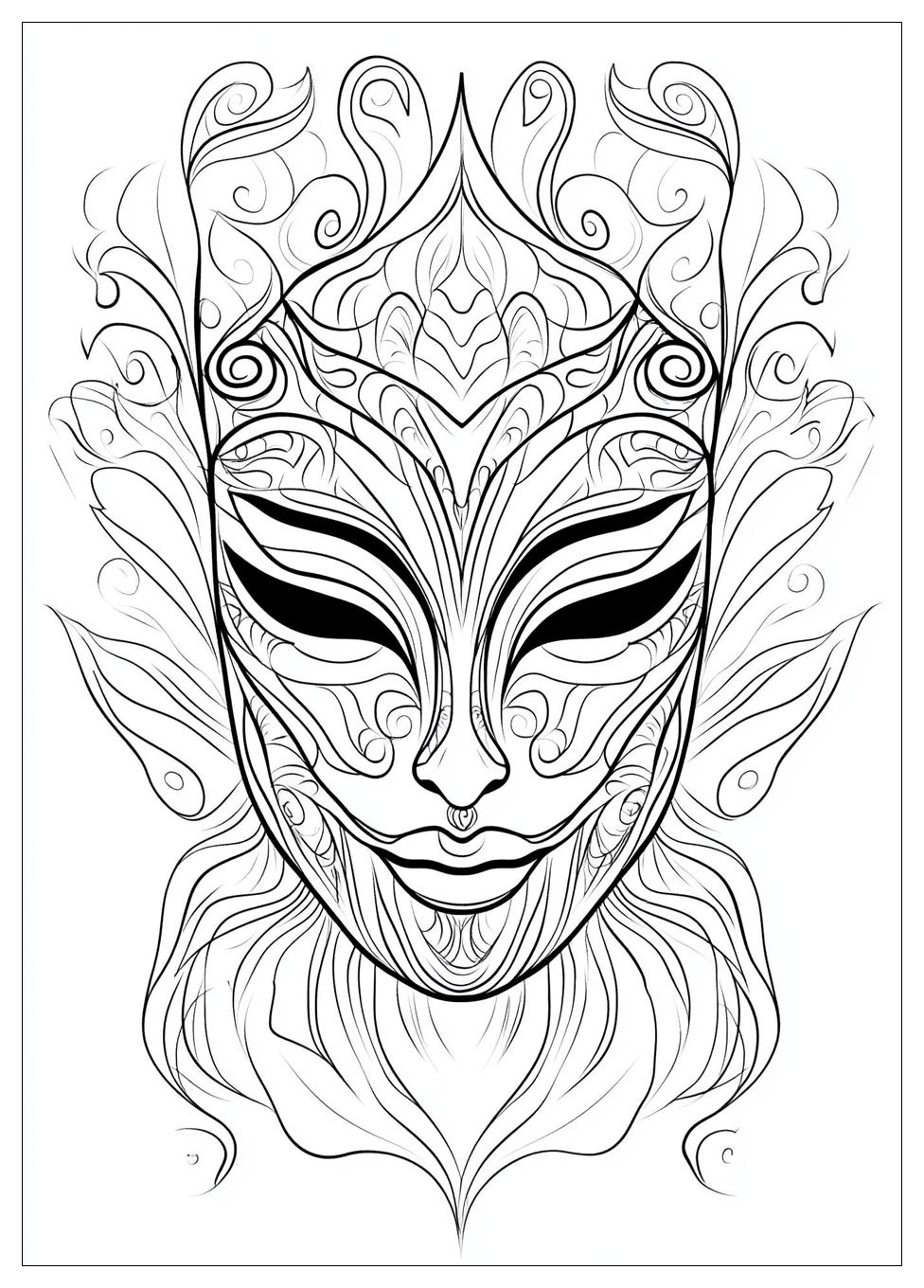mask_coloring_pages_21