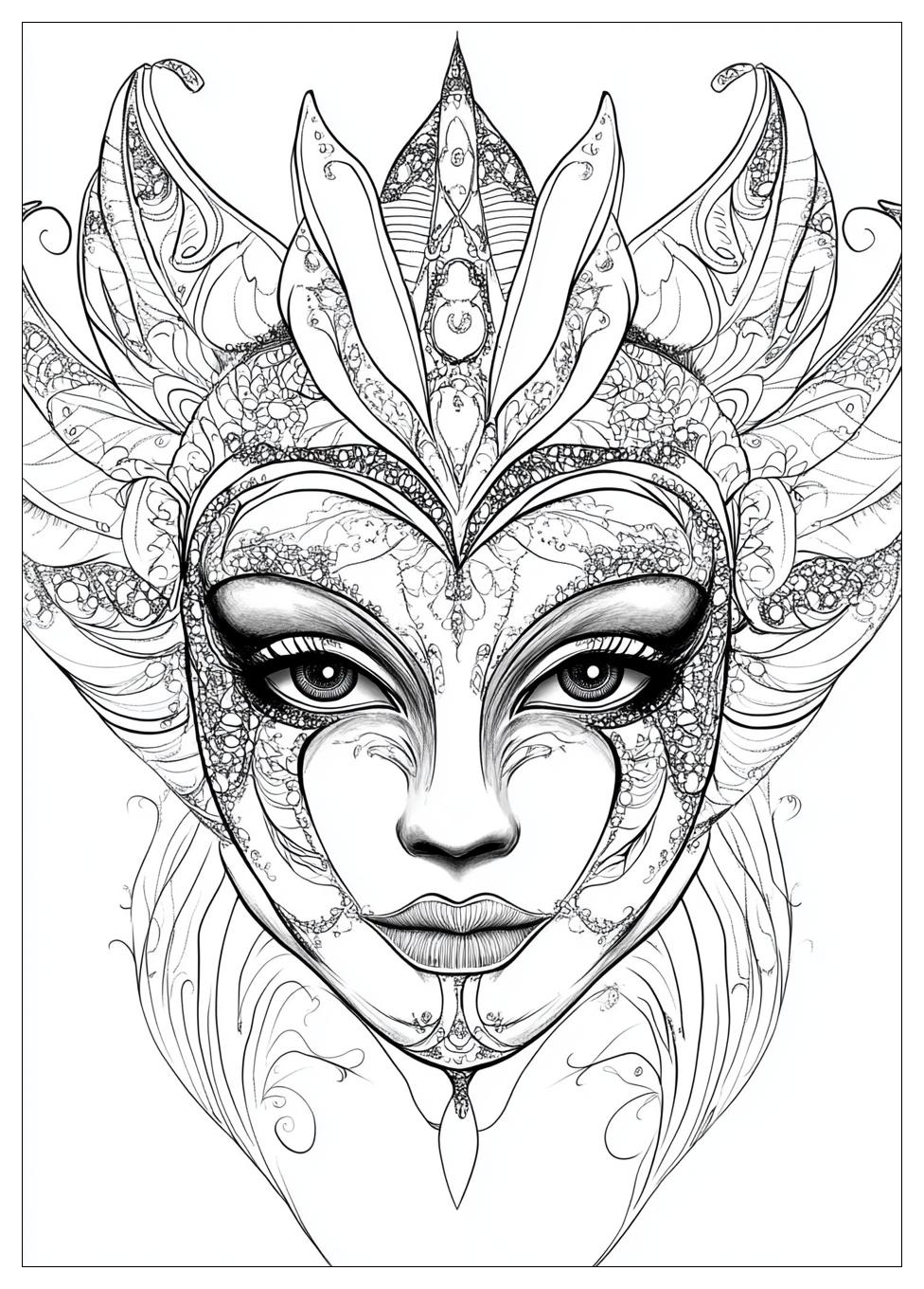 mask_coloring_pages_23