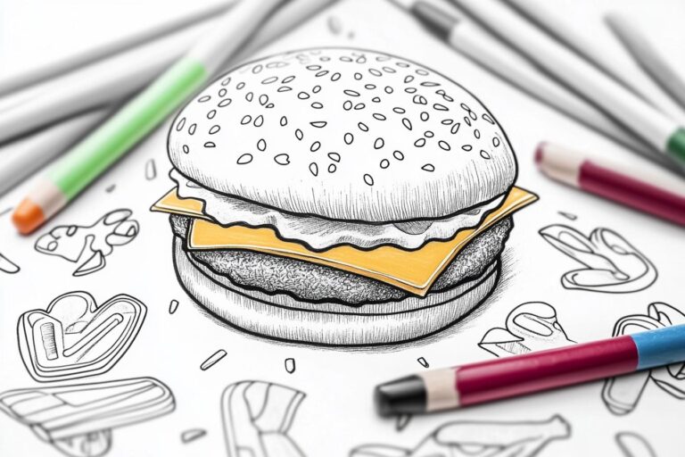 Mcdonalds Coloring Pages : Fun for Kids with Free Printables