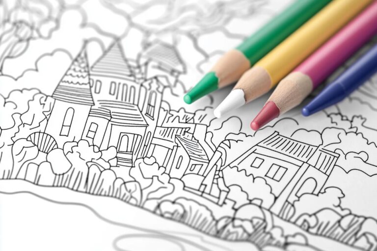 Michigan Coloring Pages : Color the Great Lakes State