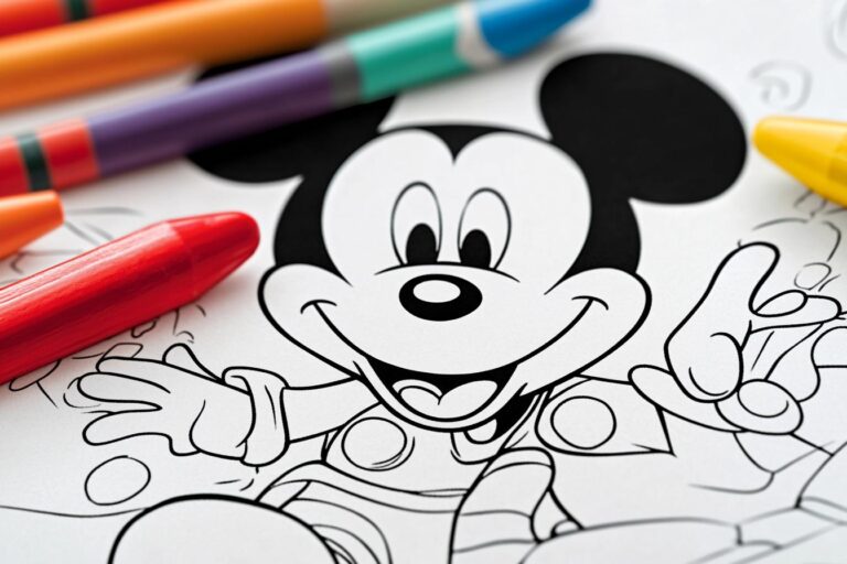 Mickey Mouse Coloring Pages : Fun for Kids of All Ages