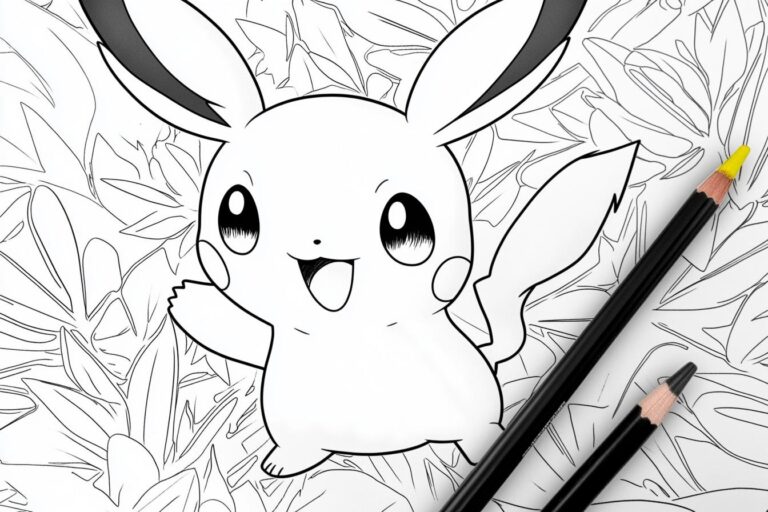 Mimikyu Coloring Pages : Free Printable Pokemon Art for Kids