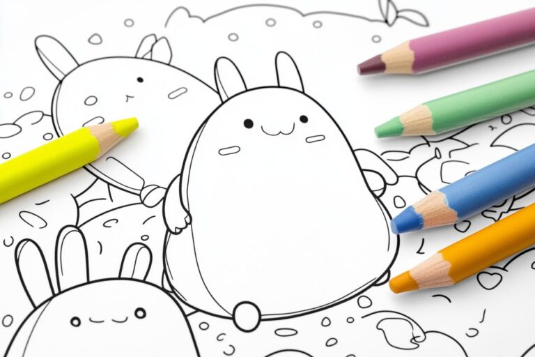 Molang Coloring Pages : Fun & Free Printable Designs for Kids & Adults