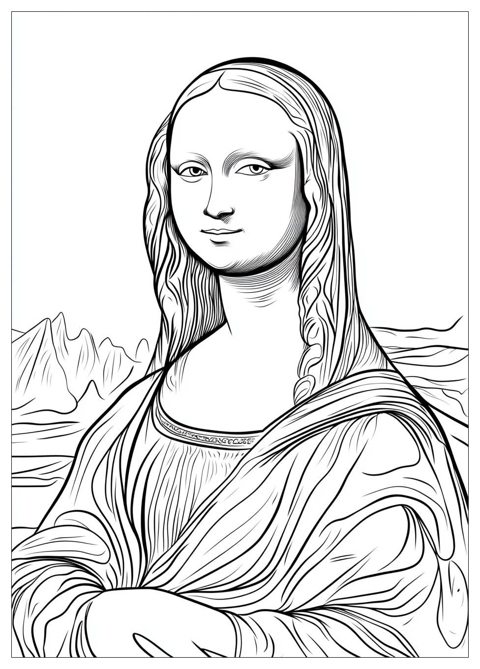 mona_lisa_coloring_pages_10