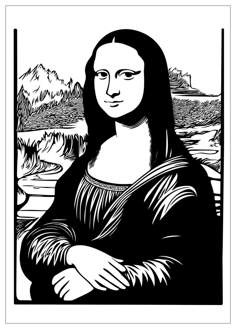 mona_lisa_coloring_pages_18