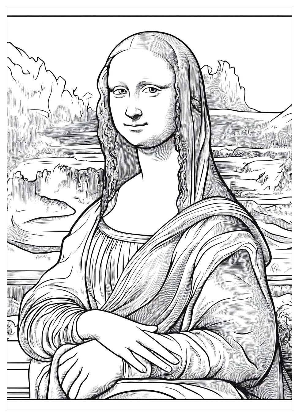mona_lisa_coloring_pages_8