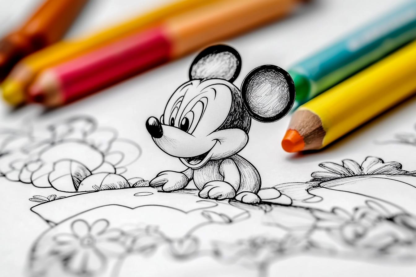 Mouse Coloring Pages Free Printable PDF Mouse Coloring Pages